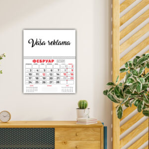 Alternative view of A4 Kalendar za 2025